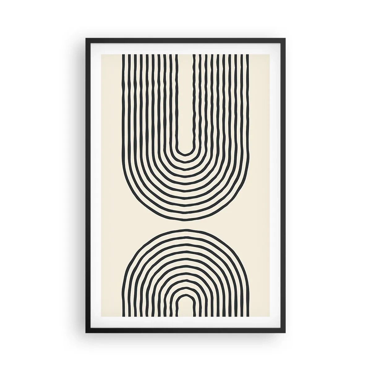 Poszter fehér keretben - Bármelyik percben ... - 61x91 cm