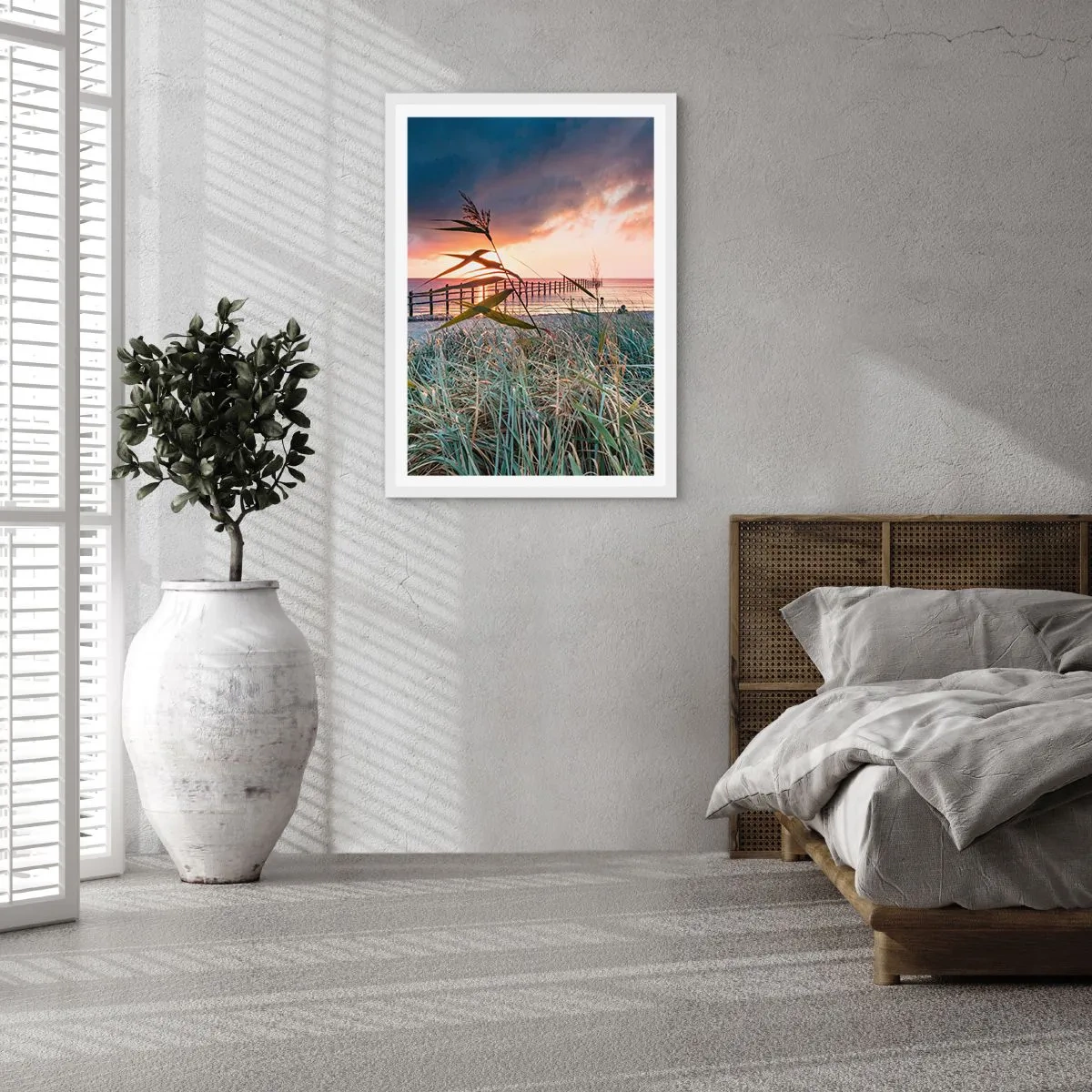 Poszter fekete keretben - Nem múlik el a széllel - 40x50 cm