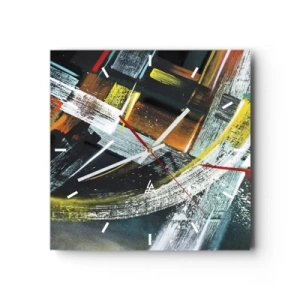 Falióra, Óra - A mozgás energiája - 40x40 cm