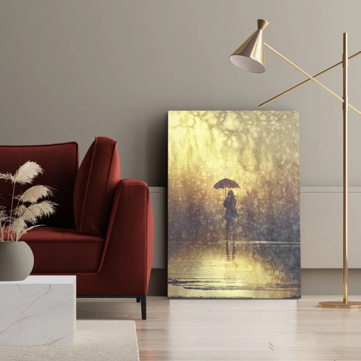 Vászonkép - Érzem, hogy valaki engem néz - 50x70 cm