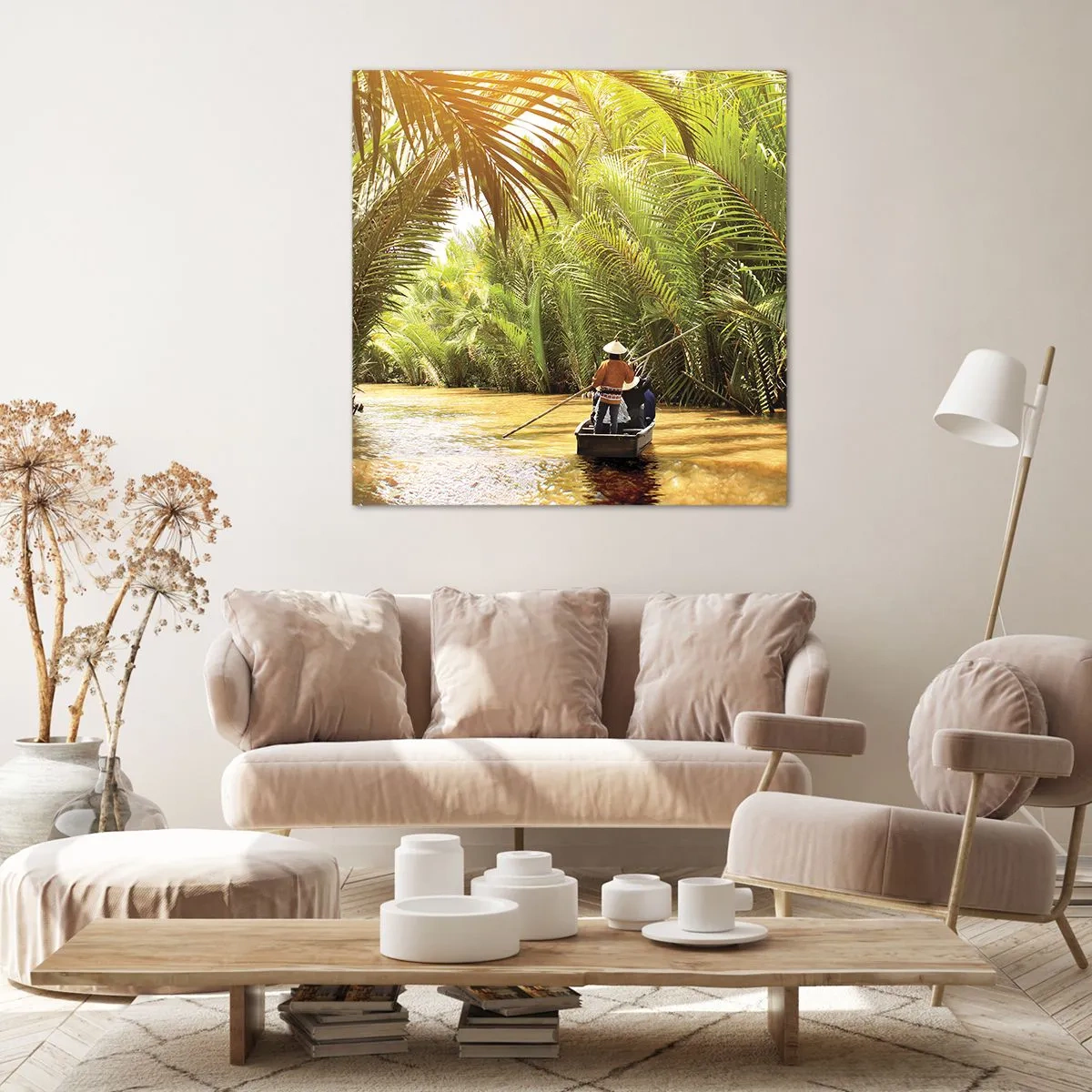 Vászonkép - A pálma kanyonban - 40x40 cm