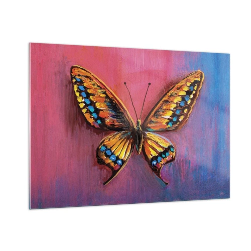 Üveg kép - A természet gyöngye - 100x70 cm