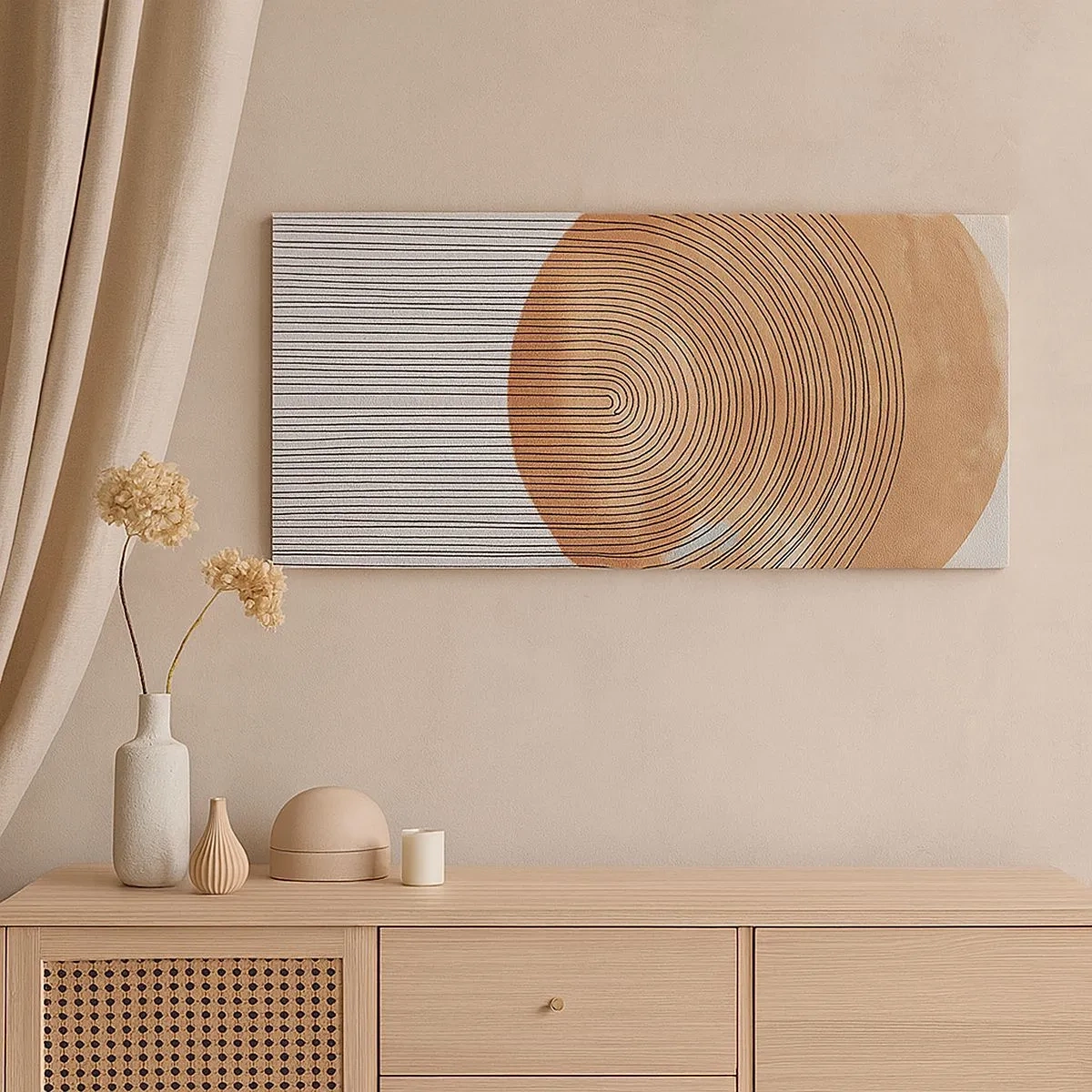 Vászonkép - Egy napsütéses kompozíció - 100x40 cm