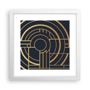 Poszter fekete keretben - A dolgok fordulatai - 30x30 cm