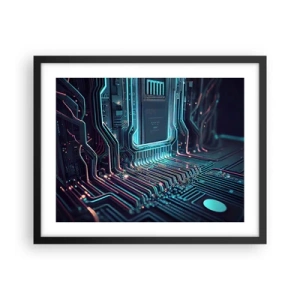 Poszter fehér keretben - Úgy gondolom... - 50x40 cm