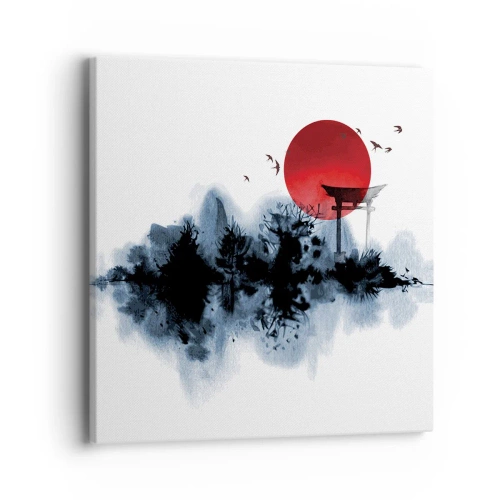 Vászonkép - Japán kilátás - 40x40 cm