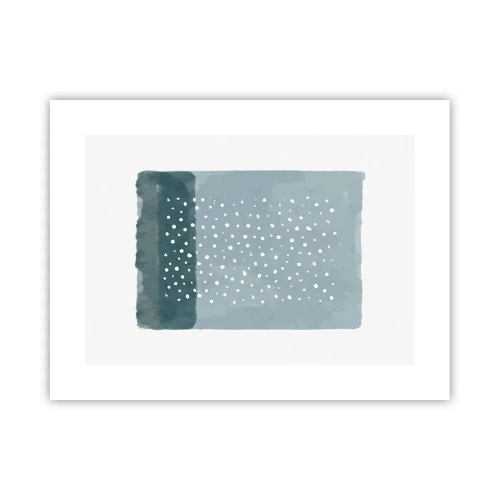 Poszter - Kéken nőtt - 40x30 cm