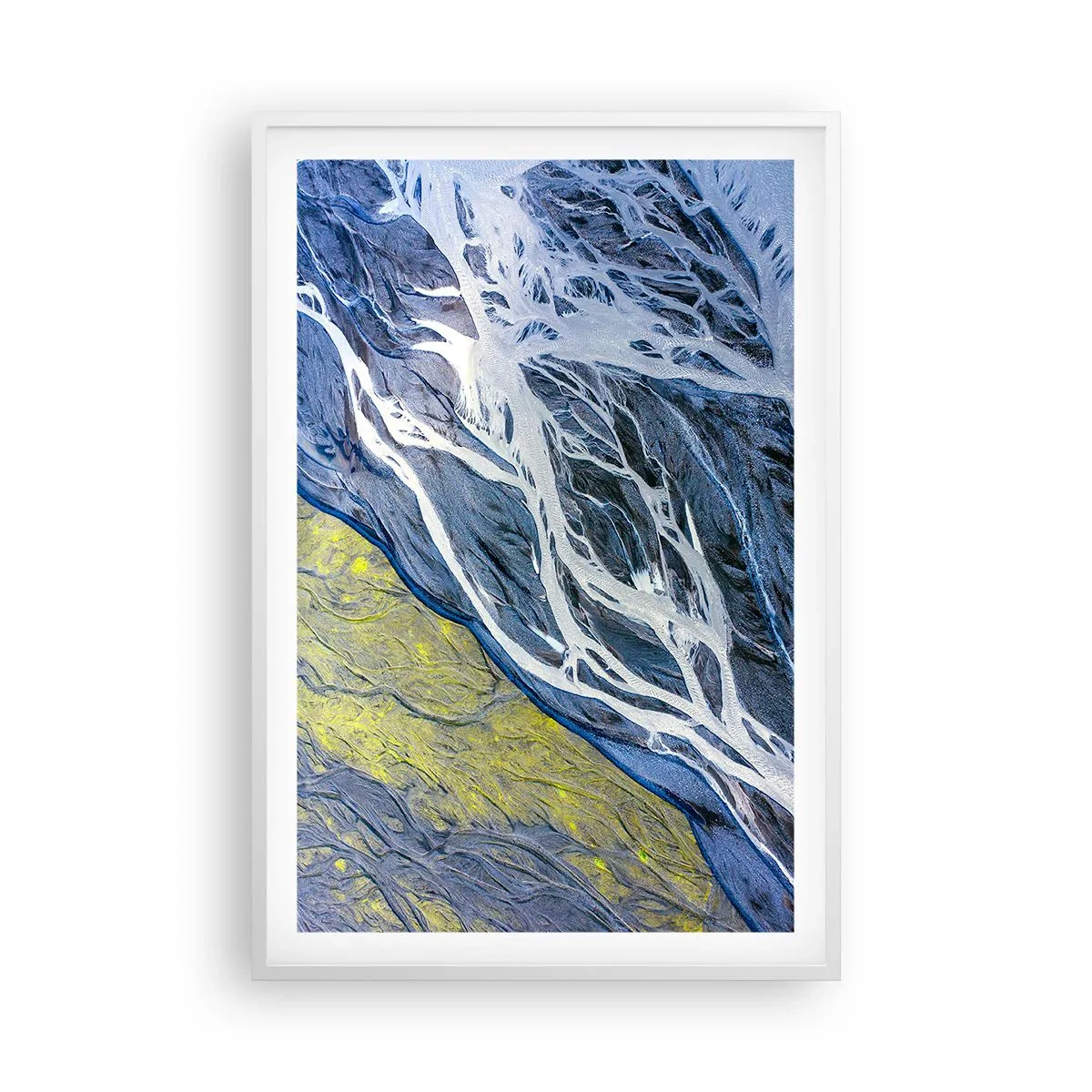 Poszter fekete keretben - A természet barlangrajzai - 61x91 cm