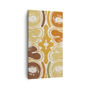 Vászonkép - Érzelmes absztrakció - 45x80 cm