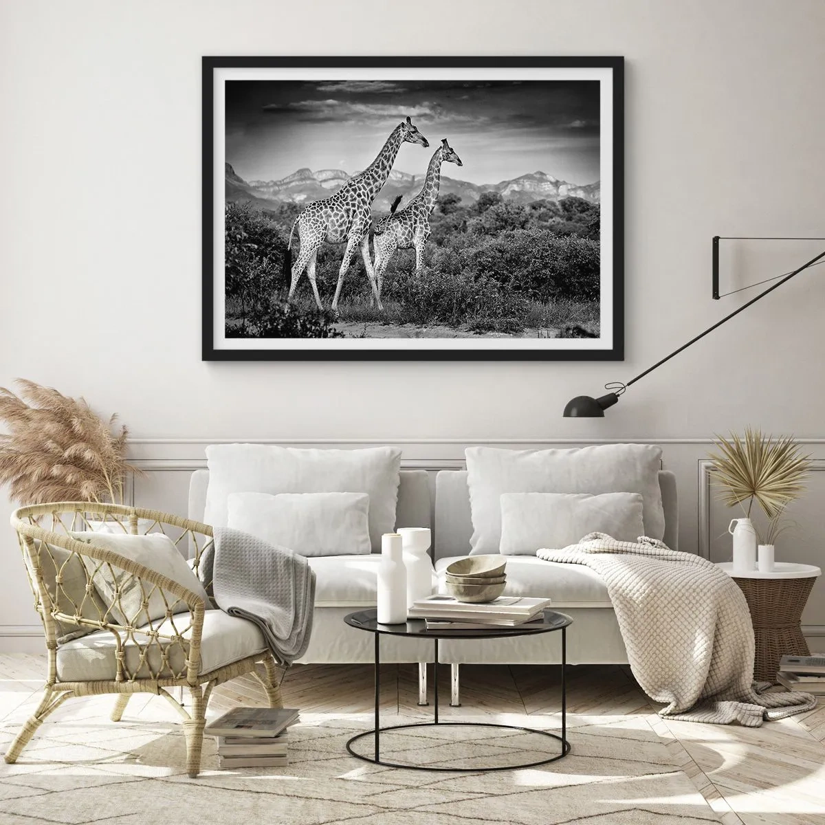 Poszter fehér keretben - Magas rangok Afrikában - 100x70 cm