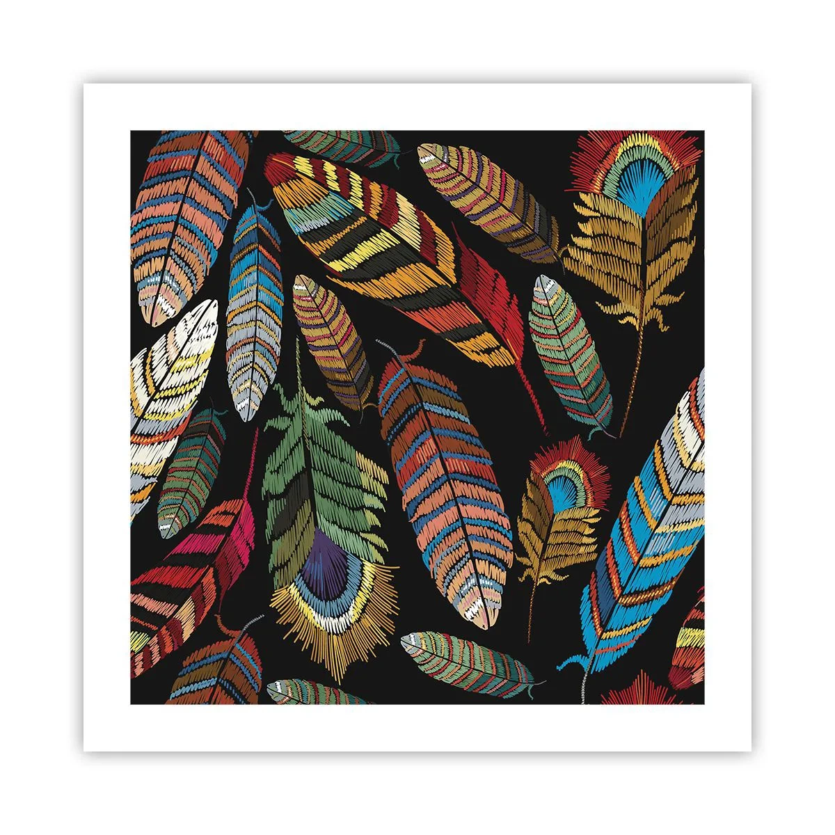 Poszter - A madárkarnevál - 50x50 cm