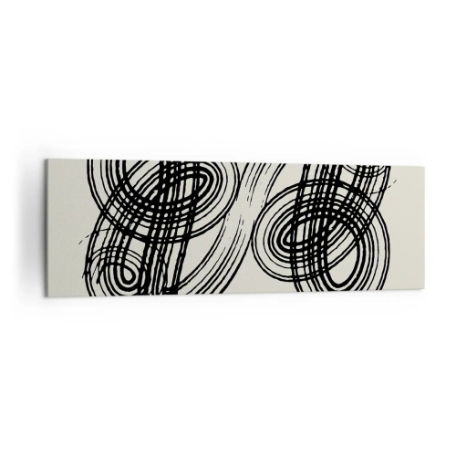 Vászonkép - Spontán jött ki - 160x50 cm