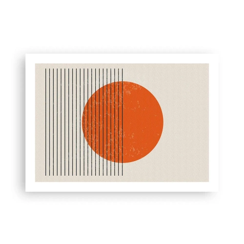 Poszter - Mindig a nap - 70x50 cm