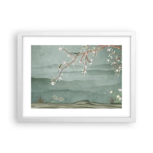 Poszter fekete keretben - Tavasz, ah, te vagy az - 40x30 cm