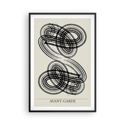 Poszter fehér keretben - Spontán jött ki - 61x91 cm