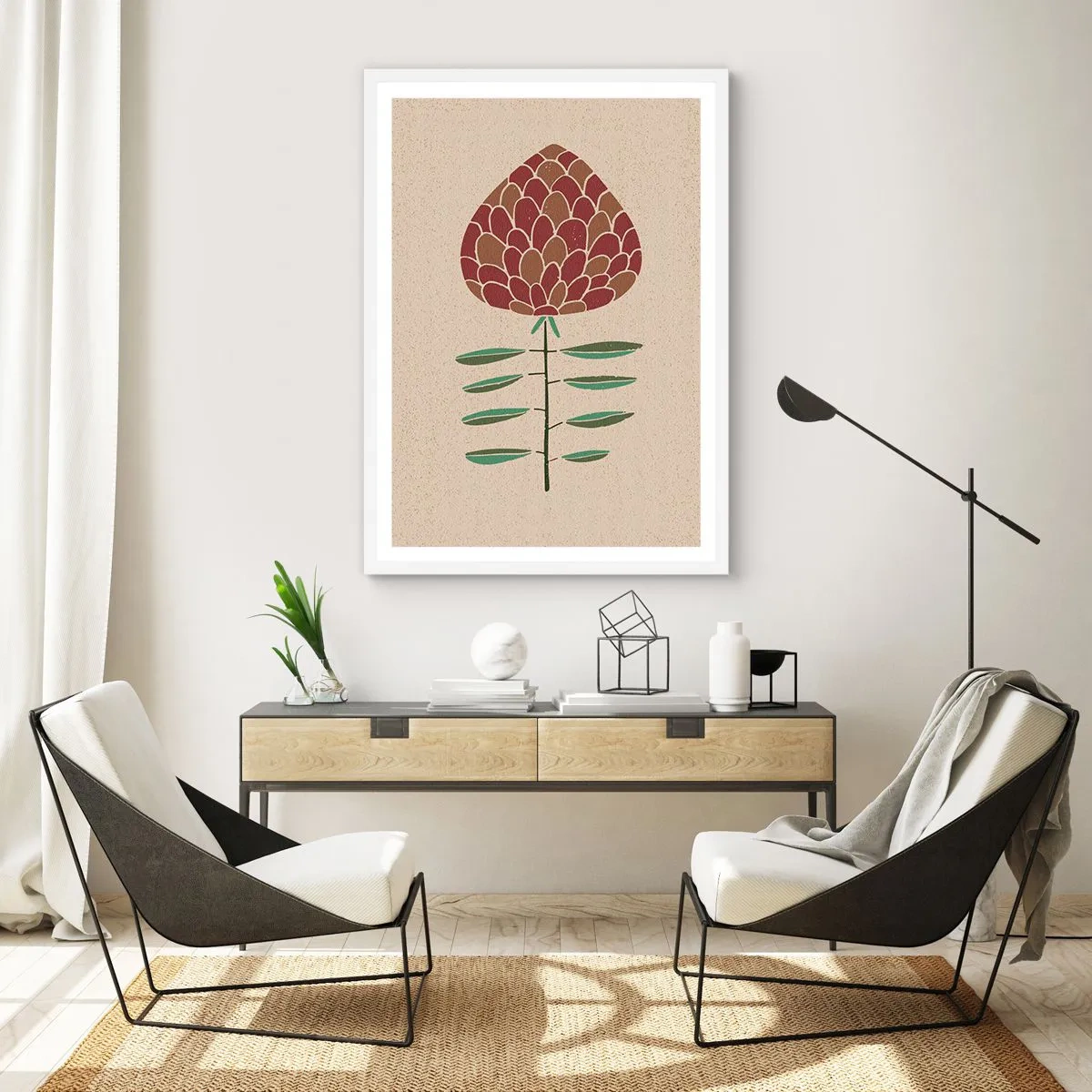 Poszter fekete keretben - Mint egy nagykutya - 70x100 cm