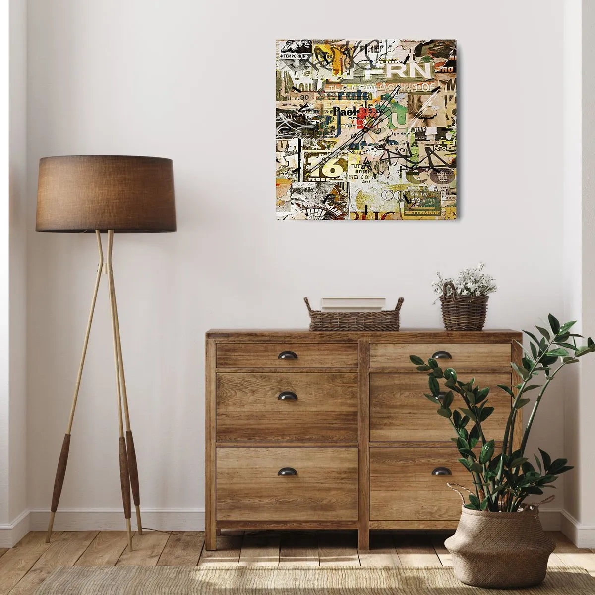 Falióra, Óra - Ej, történik… - 40x40 cm