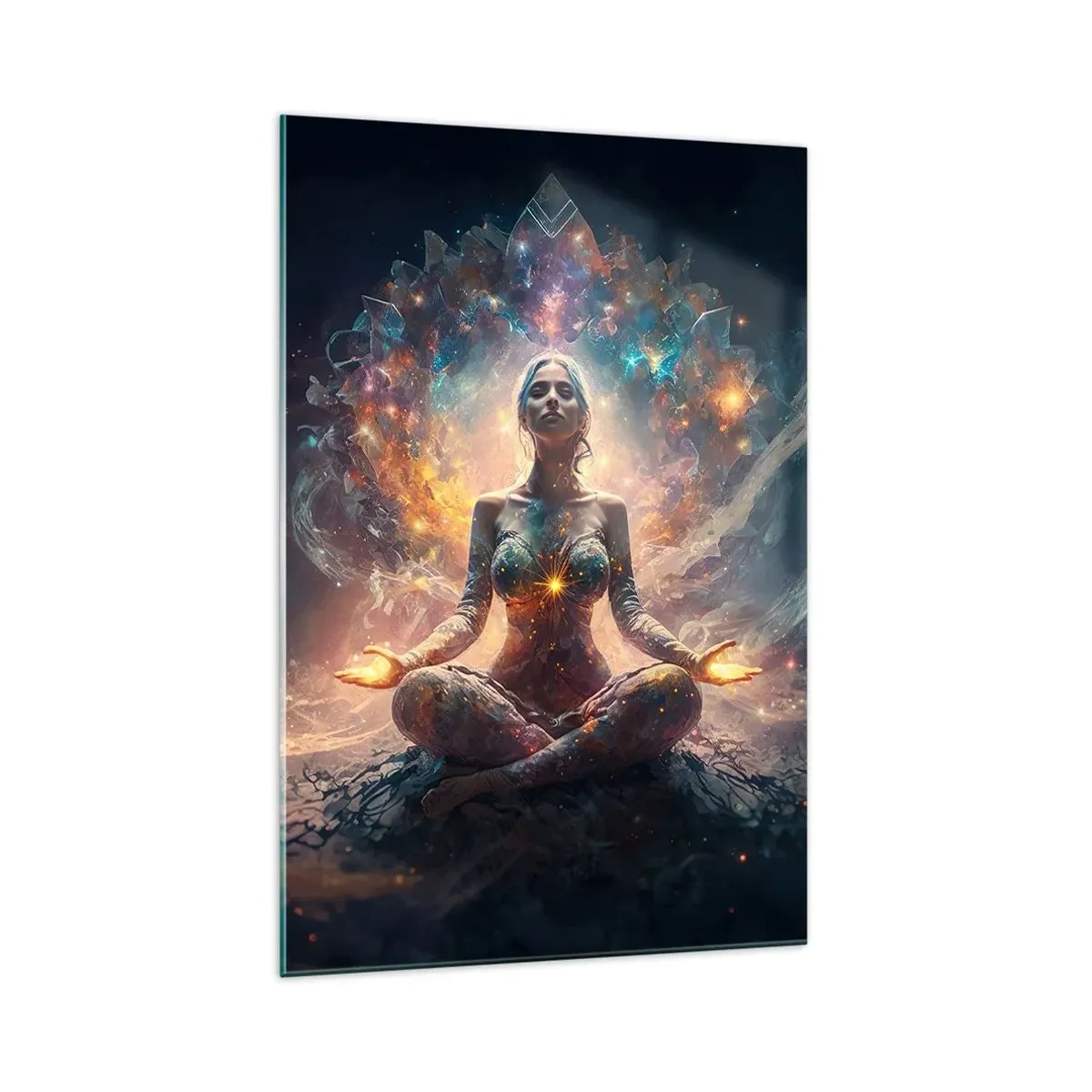 Üveg kép - A jó energia áramlása - 70x100 cm