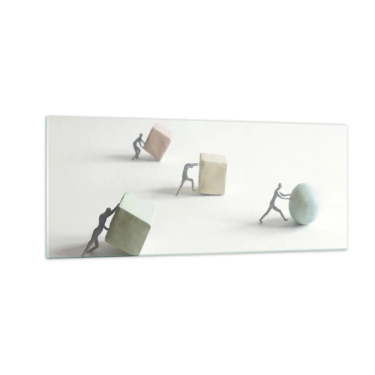 Üveg kép - Maga az élet - 100x40 cm