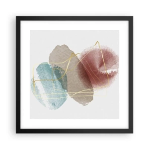 Poszter fehér keretben - Az űr koralljai - 40x40 cm