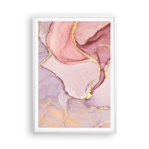 Poszter fekete keretben - A színek simogatása - 70x100 cm