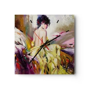 Falióra, Óra - Az ajkak és a csésze pereme között - 40x40 cm