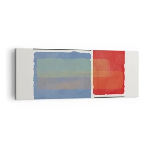 Vászonkép - A geometria szelleme és betűje - 140x50 cm