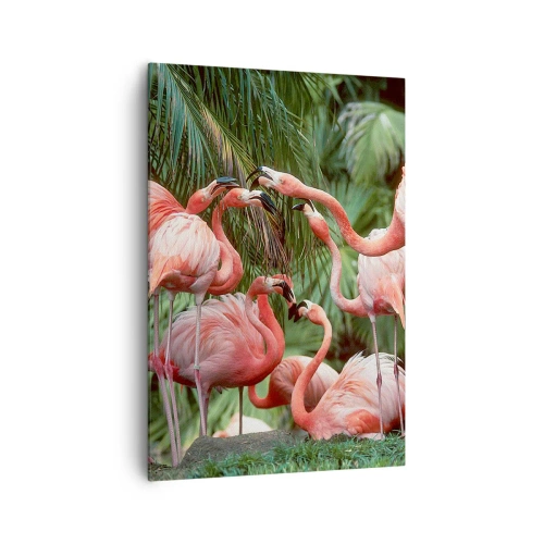 Vászonkép - Délutáni pletyka - 70x100 cm