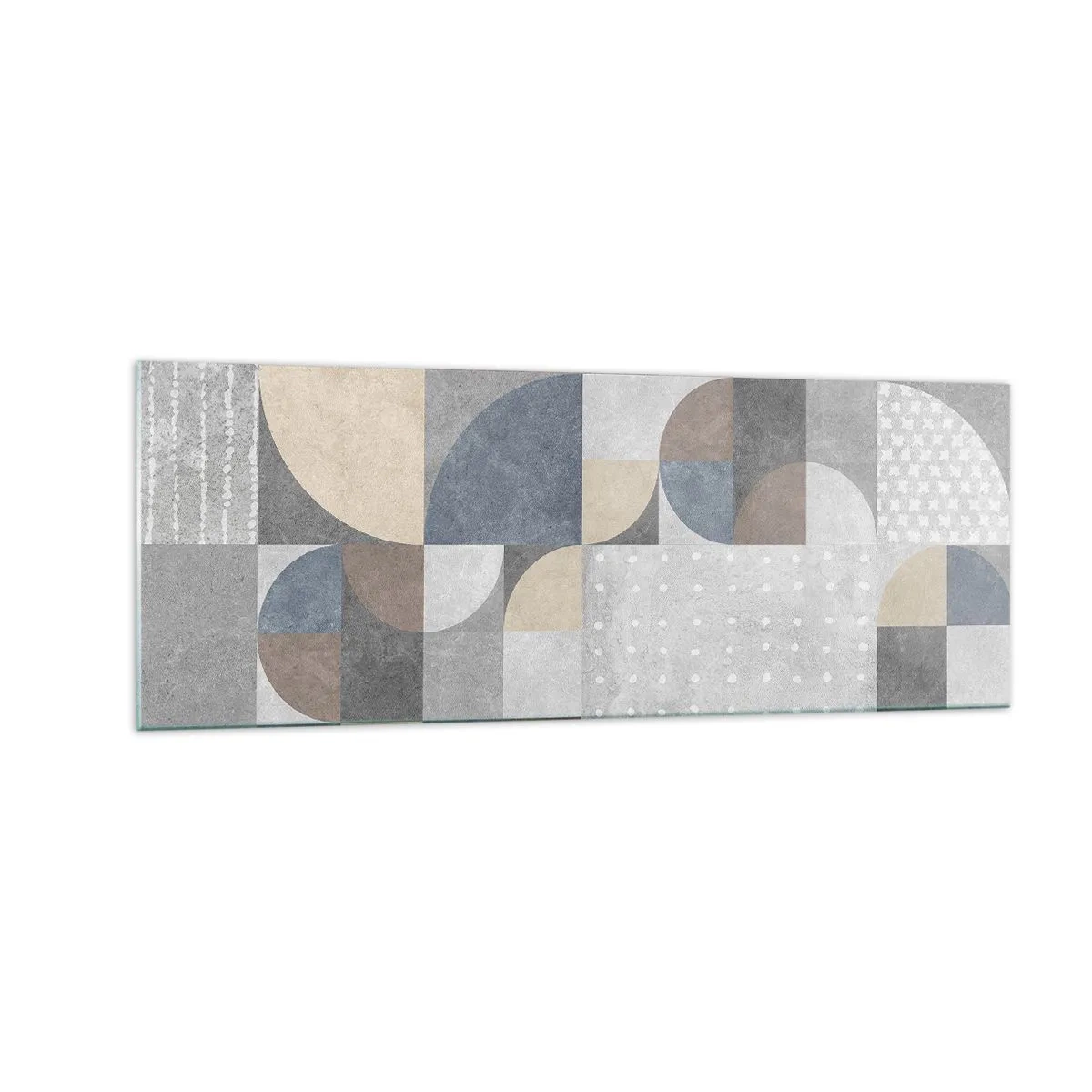 Üveg kép - Kerámia fantázia - 140x50 cm