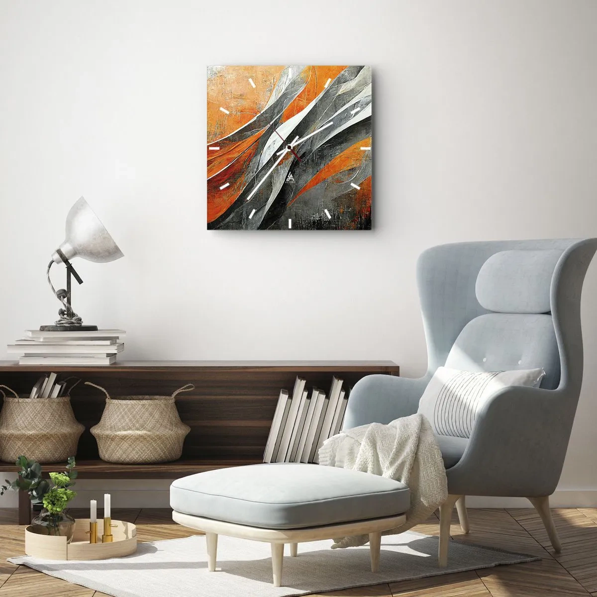 Falióra, Óra - Hőség és hideg - 30x30 cm