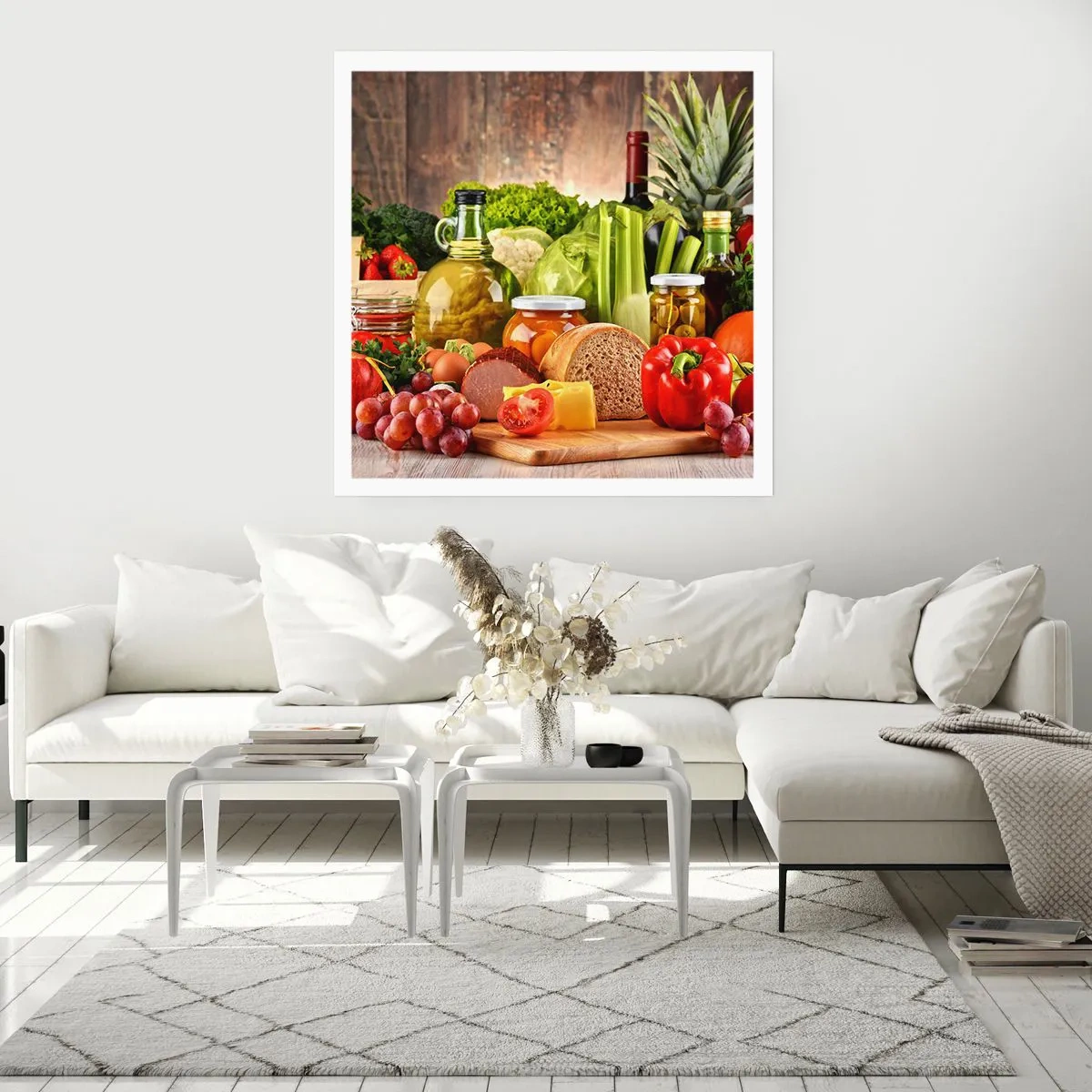 Poszter - Füstölt, sült és pácolt - 60x60 cm