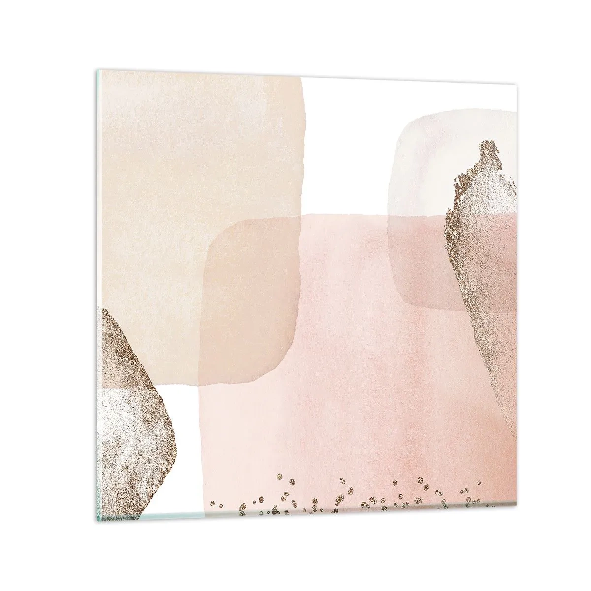 Üveg kép - Egy pillantás a színeken keresztül - 30x30 cm