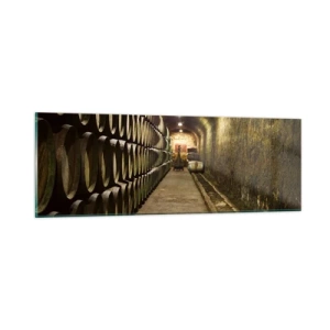 Üveg kép - Jó lefeküdni - 90x30 cm