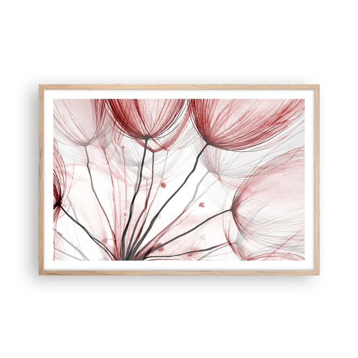 Poszter világos tölgy keretben - Felszállás előtt - 91x61 cm