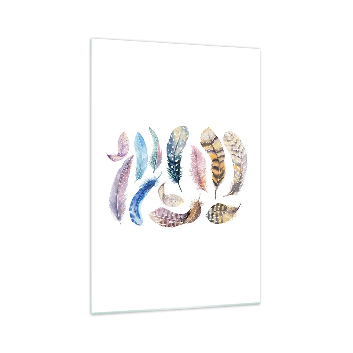 Üveg kép - Könnyű, tarka és sokszínű - 70x100 cm