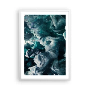 Poszter fekete keretben - A színek mozgása - 50x70 cm