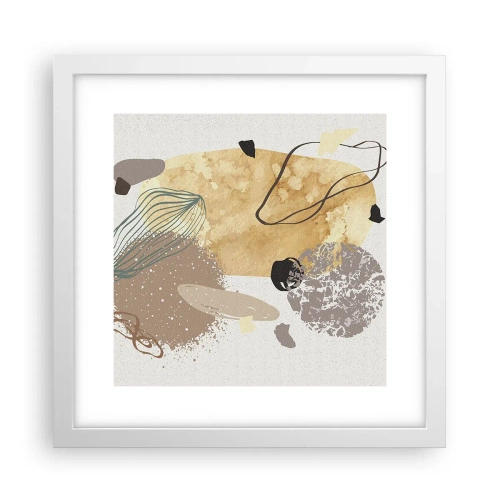 Poszter fekete keretben - Alkalmazott plumkológia - 30x30 cm