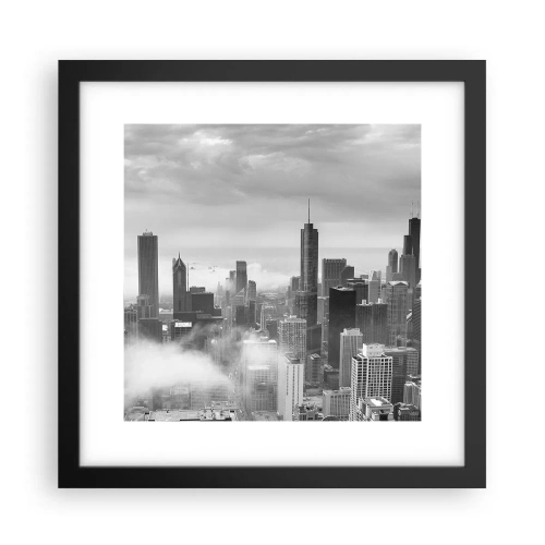 Poszter fehér keretben - Amerikai táj - 30x30 cm