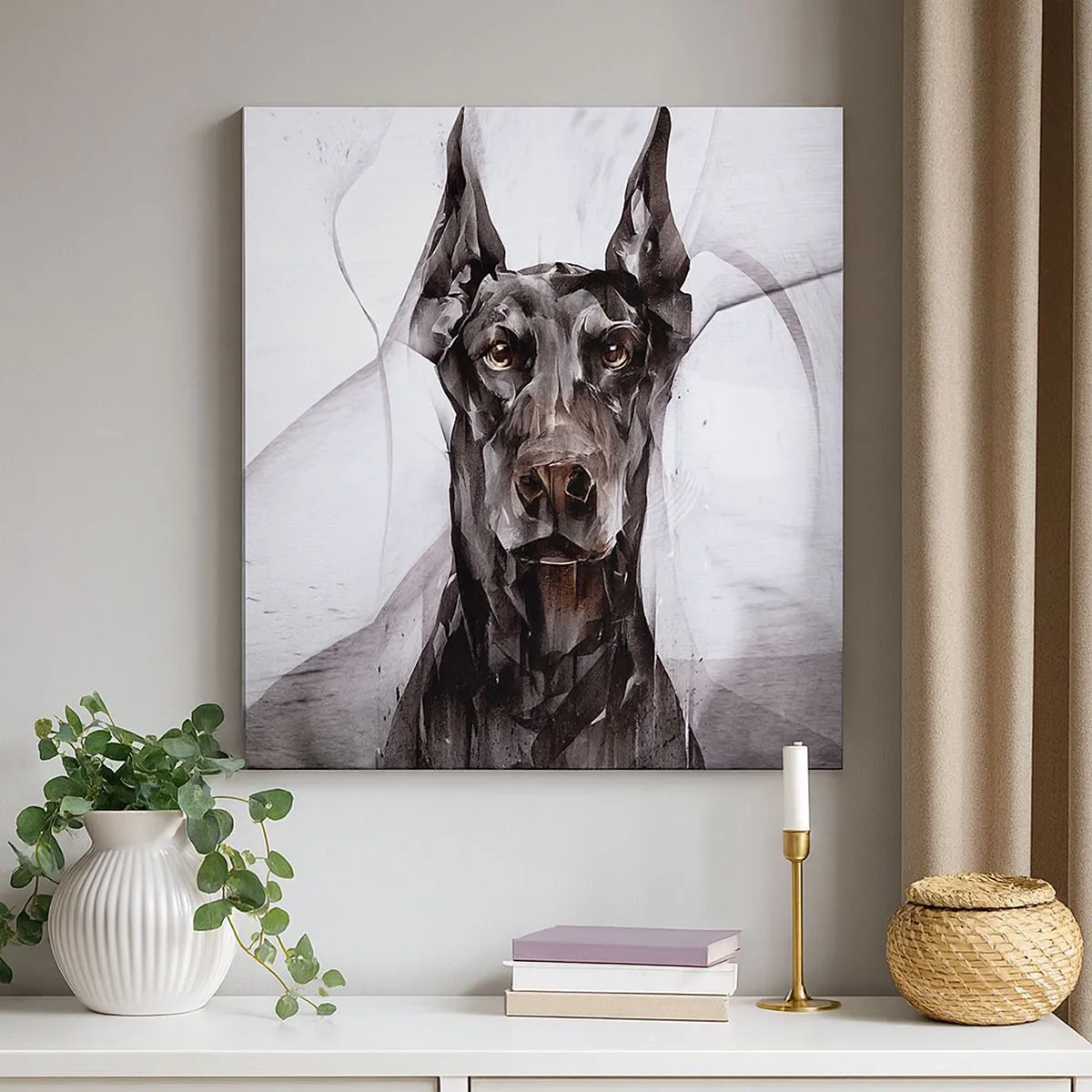 Vászonkép - Nemes születésű - 30x30 cm