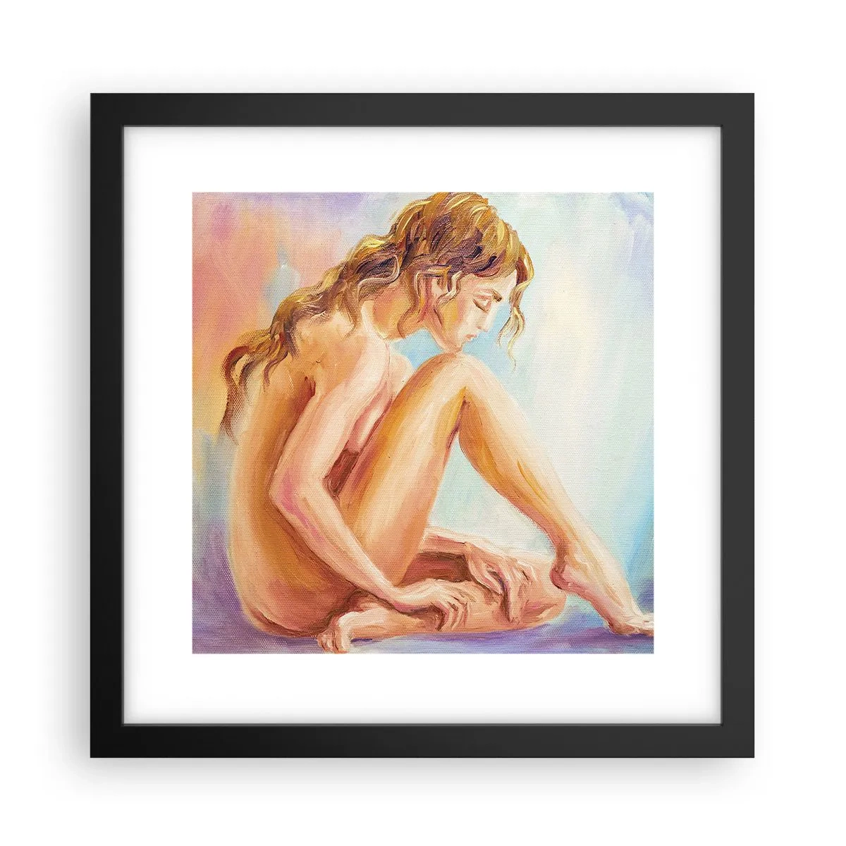 Poszter fehér keretben - A fiatalság cselekedete - 30x30 cm
