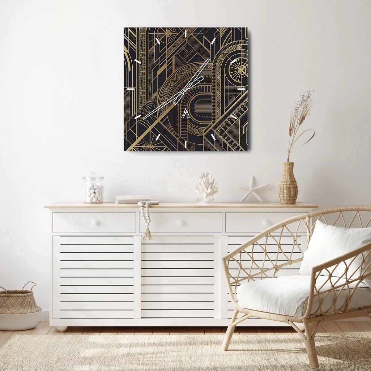 Falióra, Óra - Koncepciók, ötletek, tervek - 40x40 cm