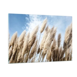 Üveg kép - Napos és szeles simogatás - 120x80 cm