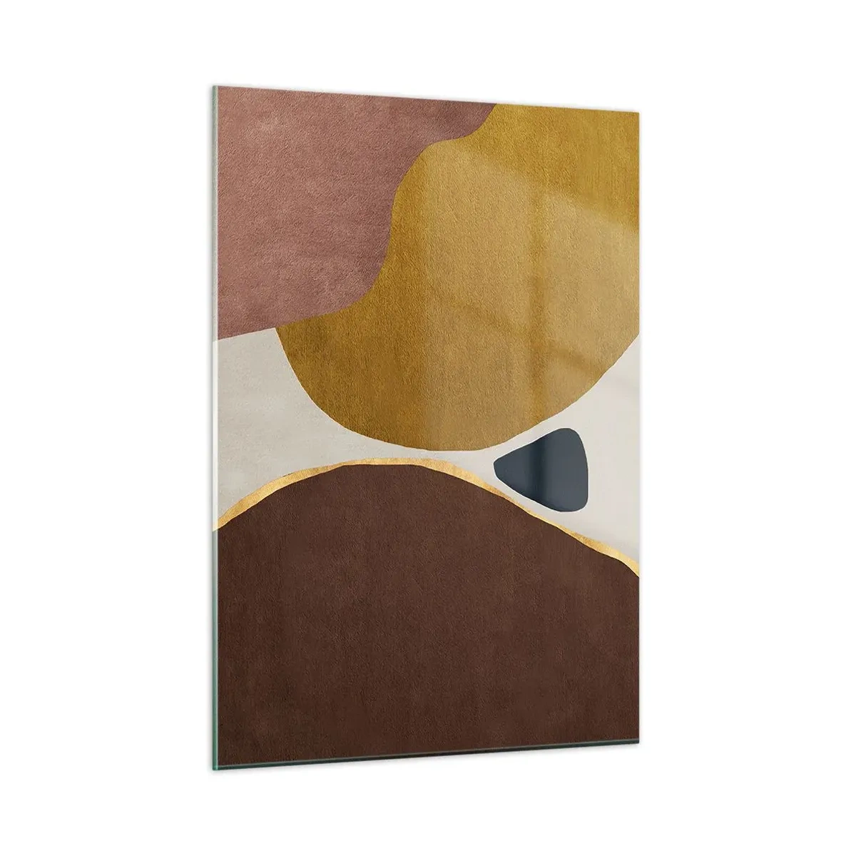 Üveg kép - Absztrakció - egy hely a térben - 50x70 cm