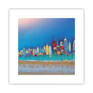 Poszter - Madártávlatból - 30x30 cm