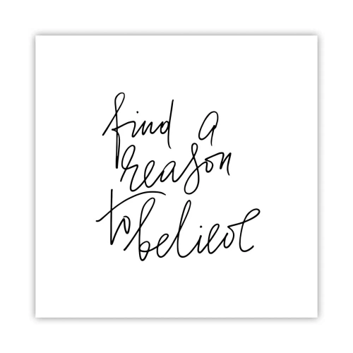 Poszter - Ez lehetséges - 40x40 cm