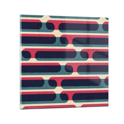 Üveg kép - Mélységben és előre - 60x60 cm