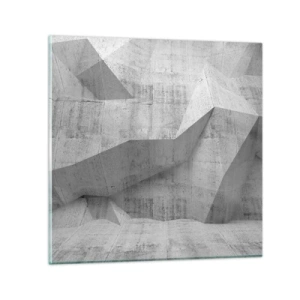 Üveg kép - Igazi kihívás - 30x30 cm