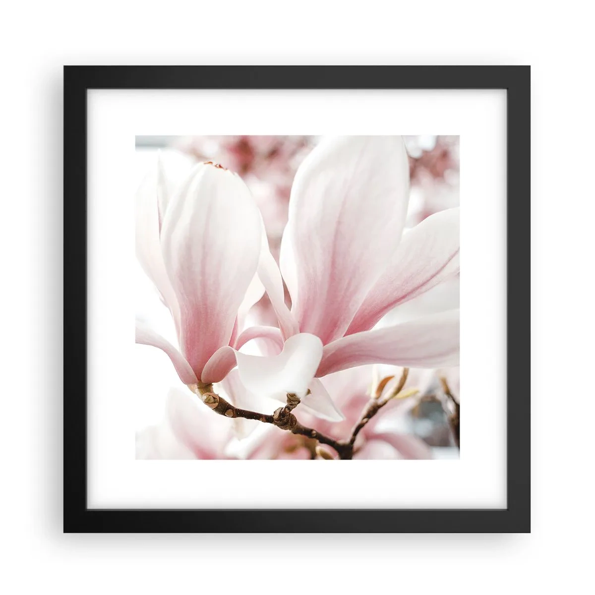 Poszter fehér keretben - Határtalan gyengédség - 30x30 cm