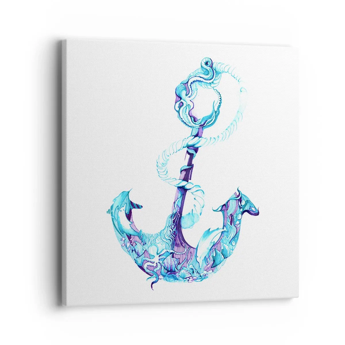 Vászonkép - A tenger titkainak bizalmasa - 40x40 cm