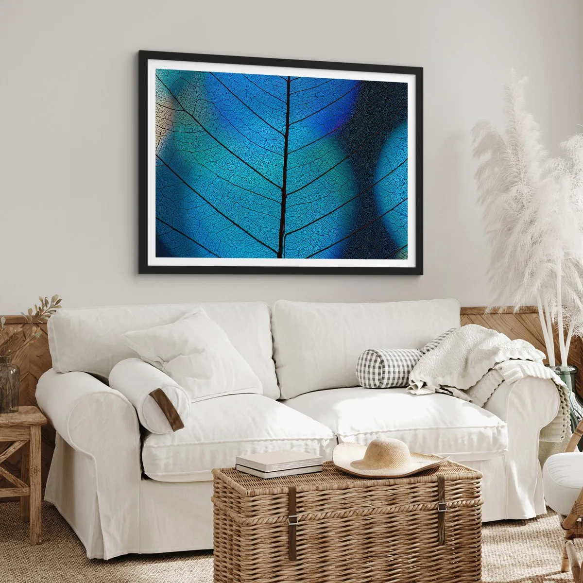 Poszter fehér keretben - Bonyolult konstrukció - 70x50 cm